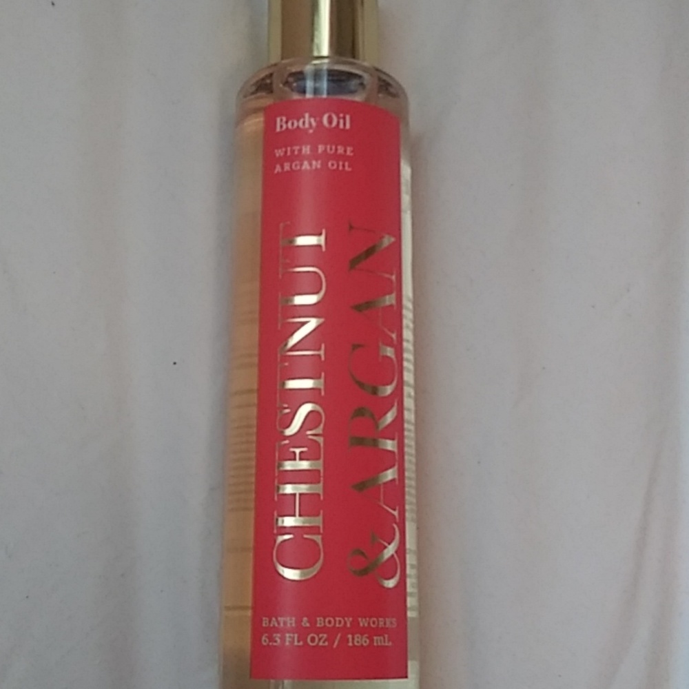Chestnut and Argan body oil